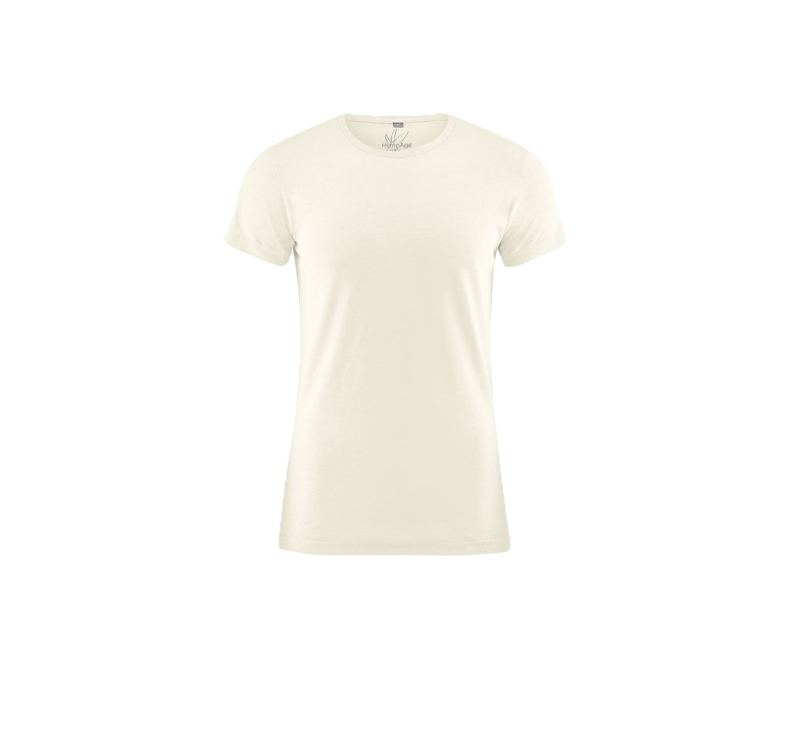 T shirt homme uni vegan Round Neck T-shirt