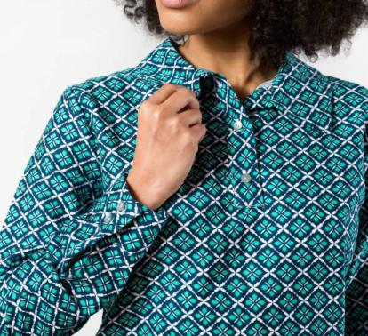 Chemisier à Manches Longues